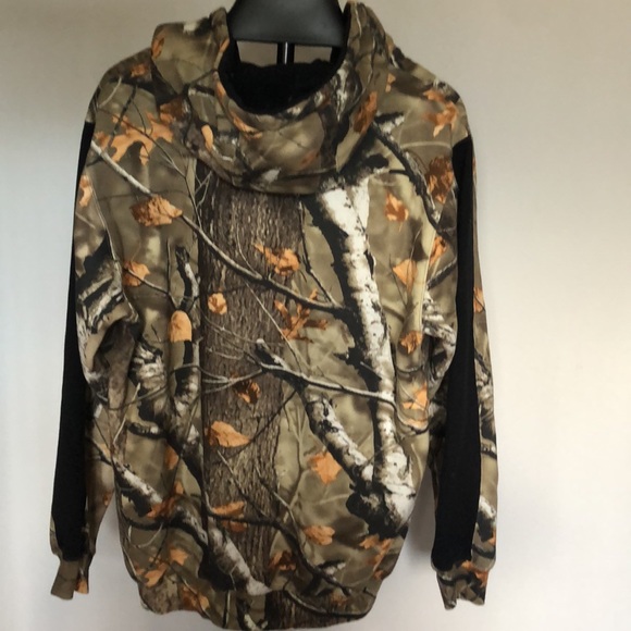 Legendary WhiteTails Camo Pullover Hooded Sweatshirt Sz Lg - Picture 5 of 13